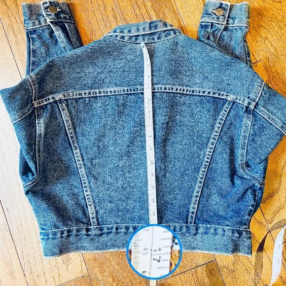 Vintage REAL 80s oversized Dolman Guess Marciano Crop Jacket S 🇺🇸 - Picture 8 of 14